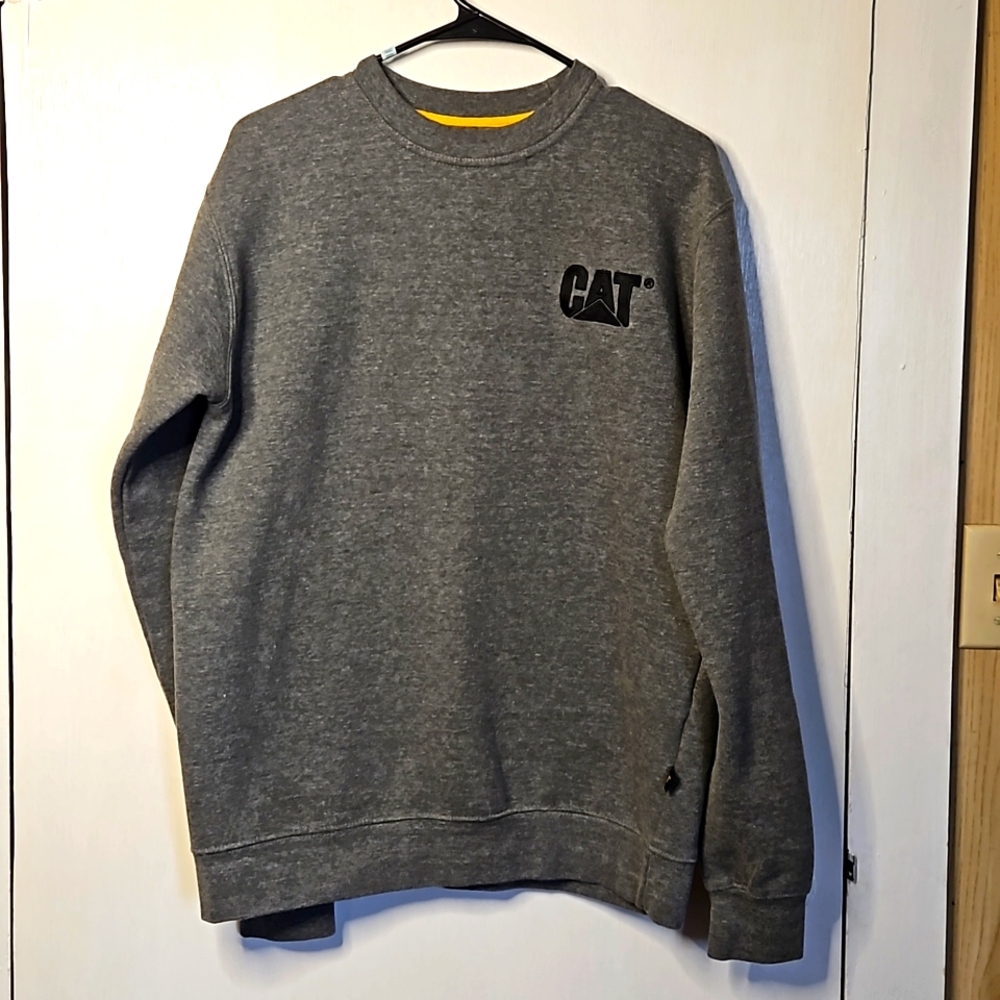CAT sweatshirt gray size medium
